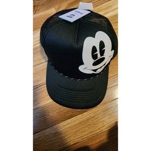 Neff Black disney hat Mickey Mouse snap back